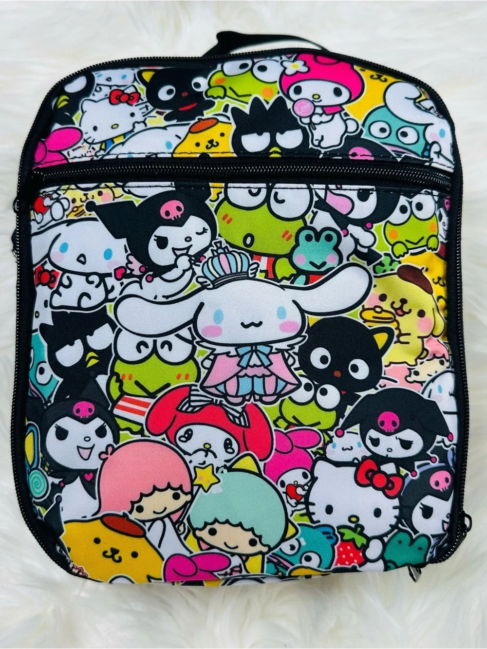 Sanrio Character Collage Lunch Bag - Multicolor